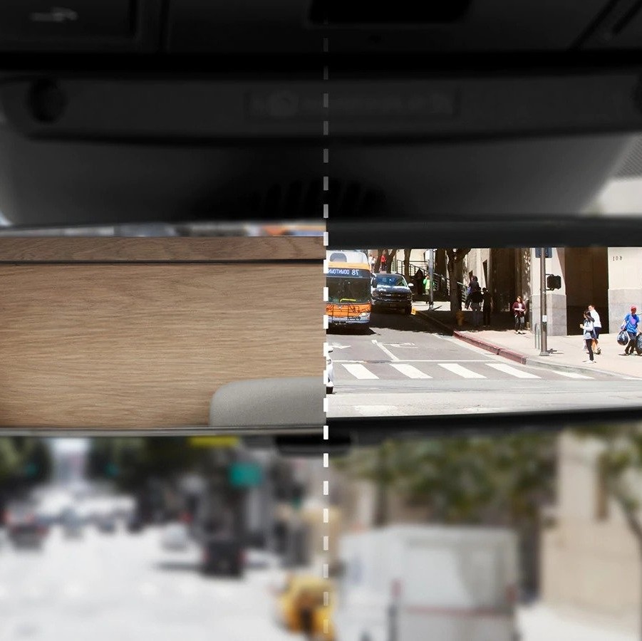 EVOQUE zpětné zrcátko